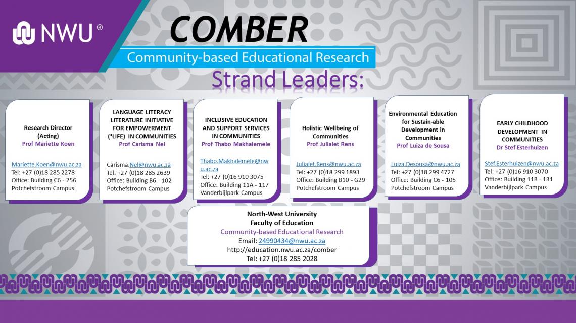 COMBER Contact us