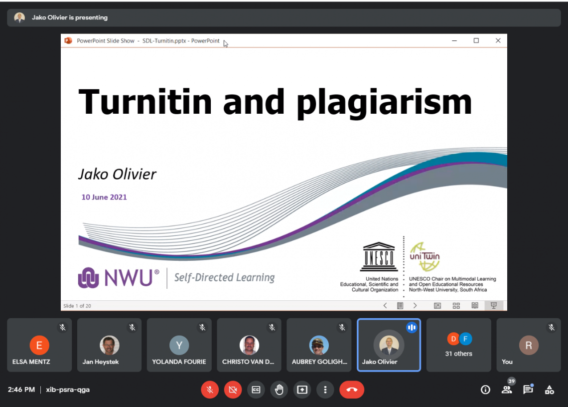 Turnitin and plagiarism