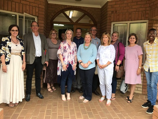 Colleagues from NWU and UNISA attended the workshop of the newly funded NRF project of Prof Elsa Mentz - 2018