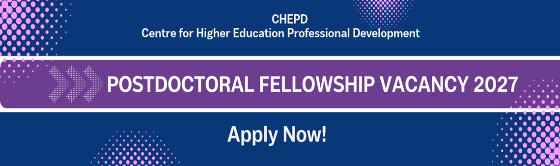 CHEPD Postdoctoral Fellowship Vacancy